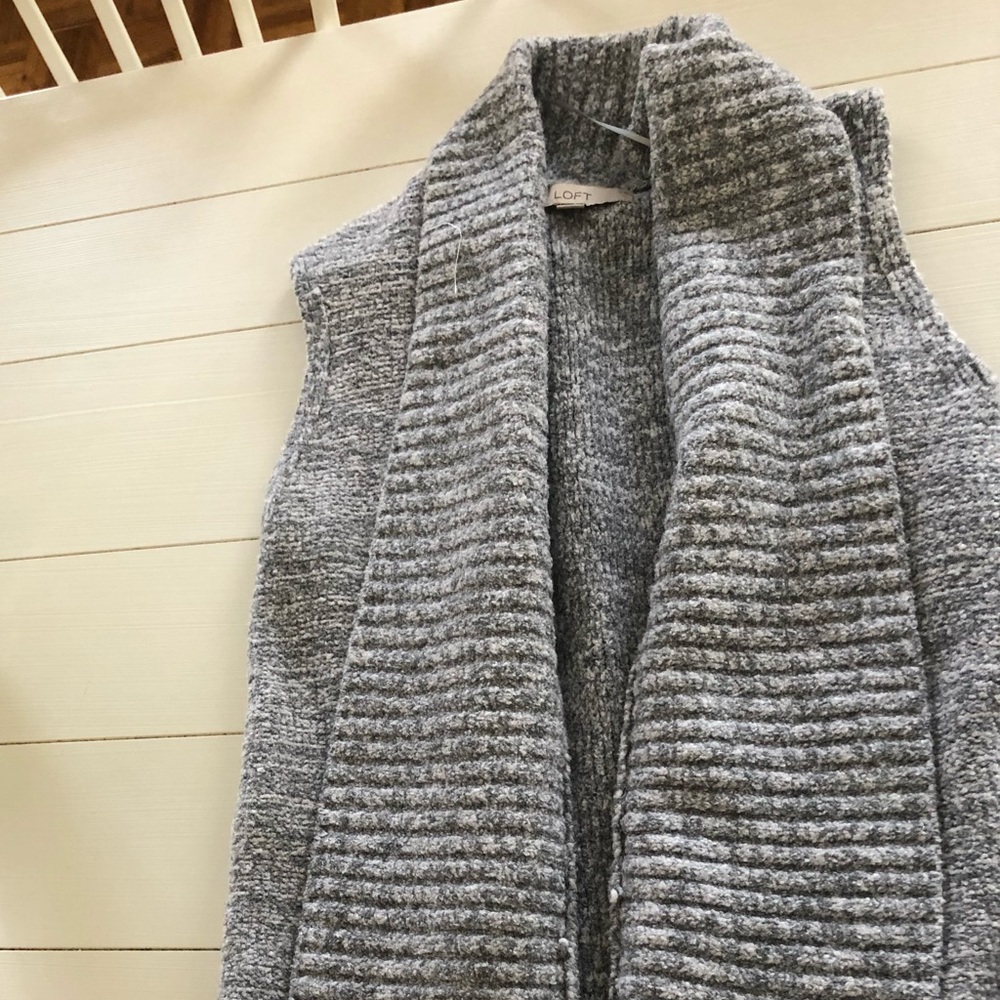 Loft sweater vest